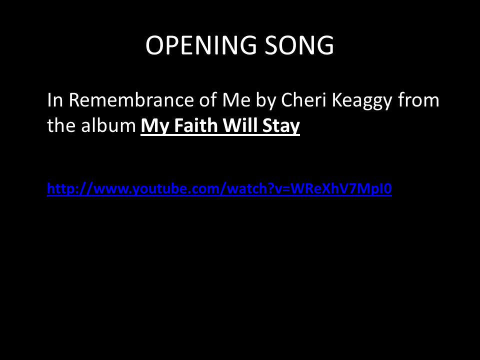 HEAVENLY FATHER LYRICS by CHERI KEAGGY: Father, Heavenly Father Have