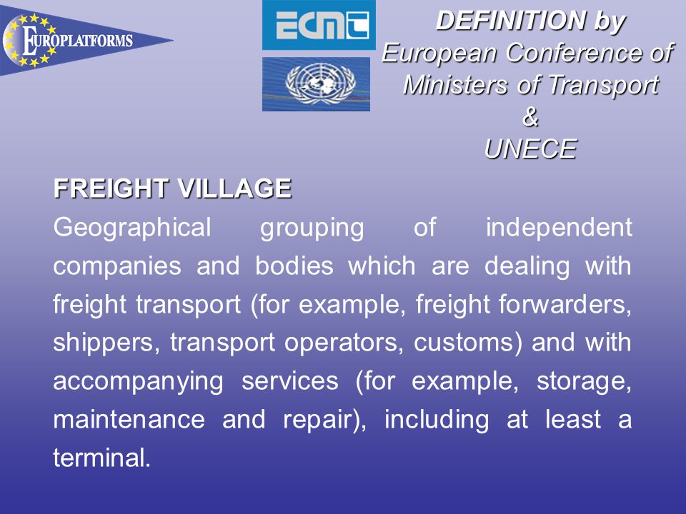 European Conference of Ministers of Transport & UNECE