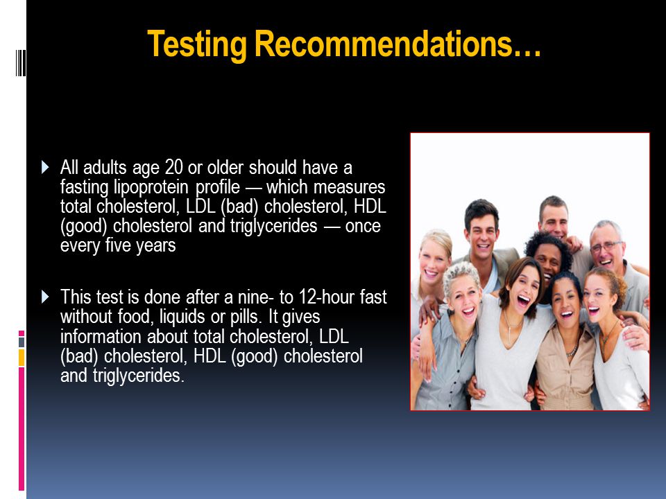 Testing Recommendations…