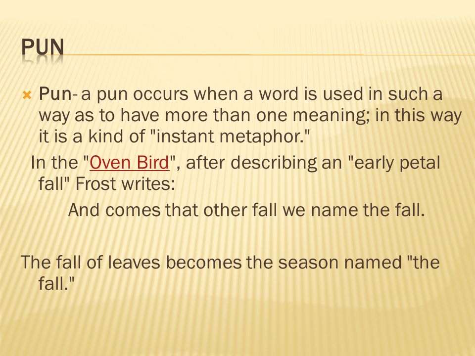 the oven bird meaning