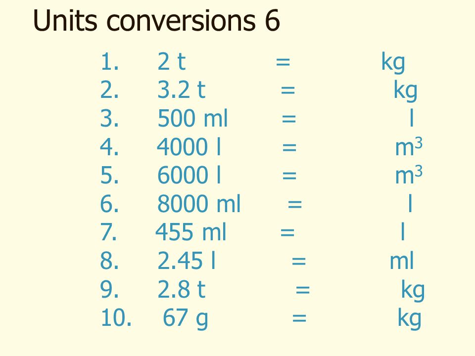 Metric length conversions - ppt video online download