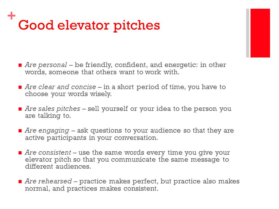 The Elevator Pitch Birmingham Education Foundation, - ppt video online  download