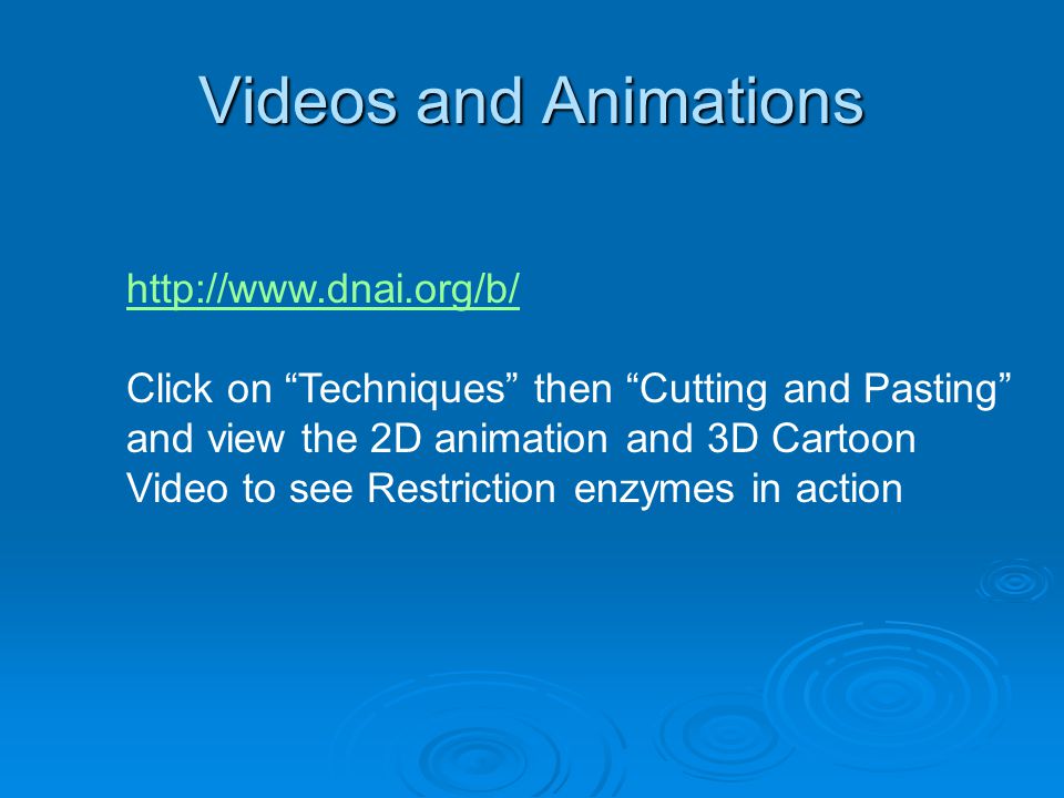 Restriction Enzymes. - ppt video online download