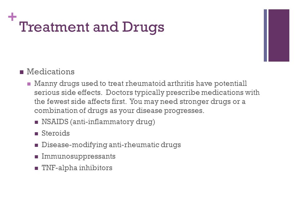 Treatment and Drugs Medications