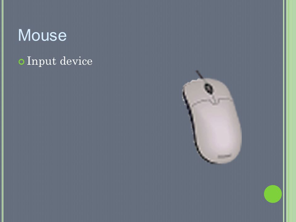 Mouse Input device