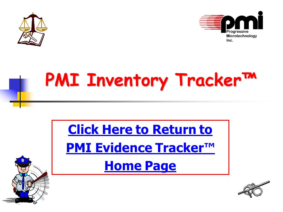 PMI Inventory Tracker™