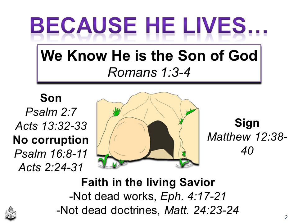 We Know He is the Son of God Faith in the living Savior