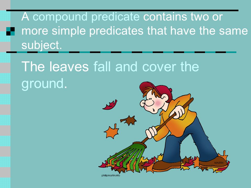 The leaves fall and cover the ground.