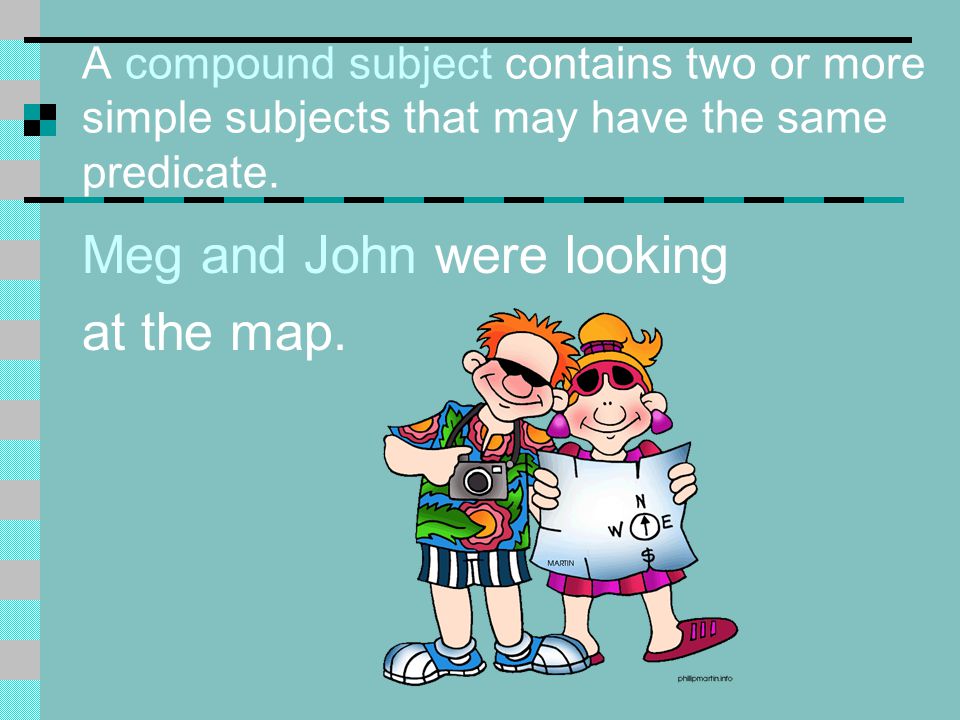 Meg and John were looking at the map.