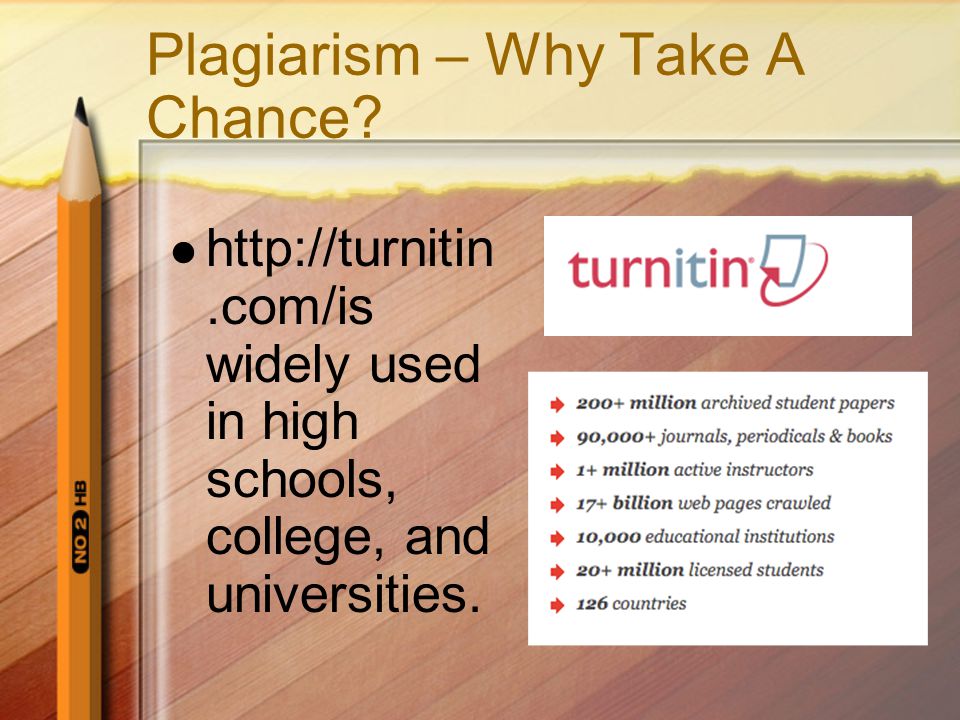 Plagiarism – Why Take A Chance