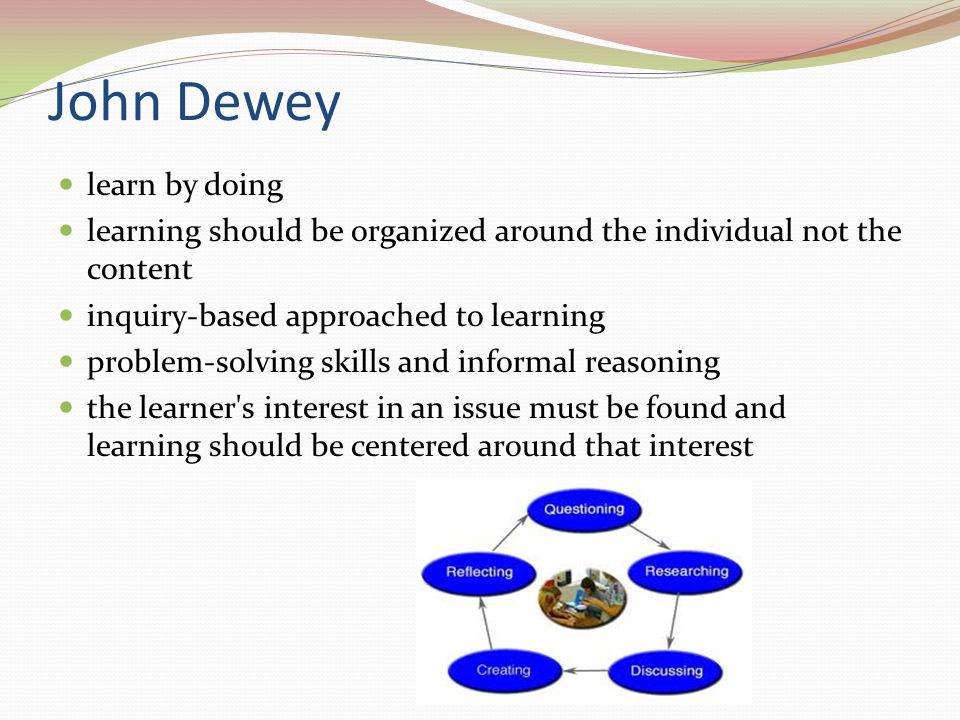 John Dewey learn by doing