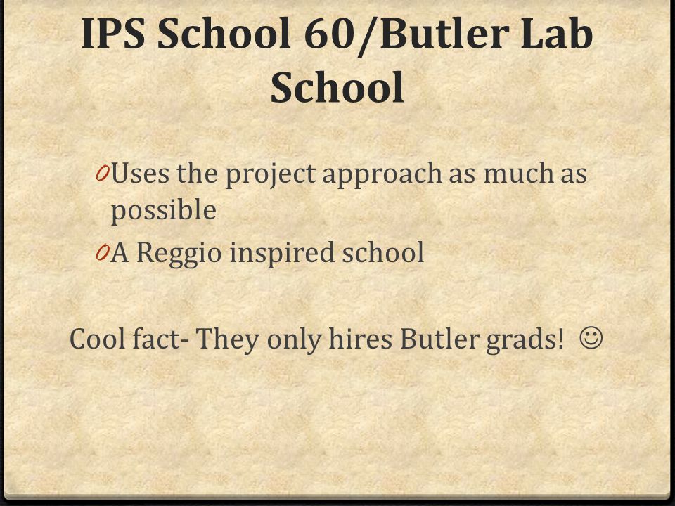 IPS School 60/Butler Lab School