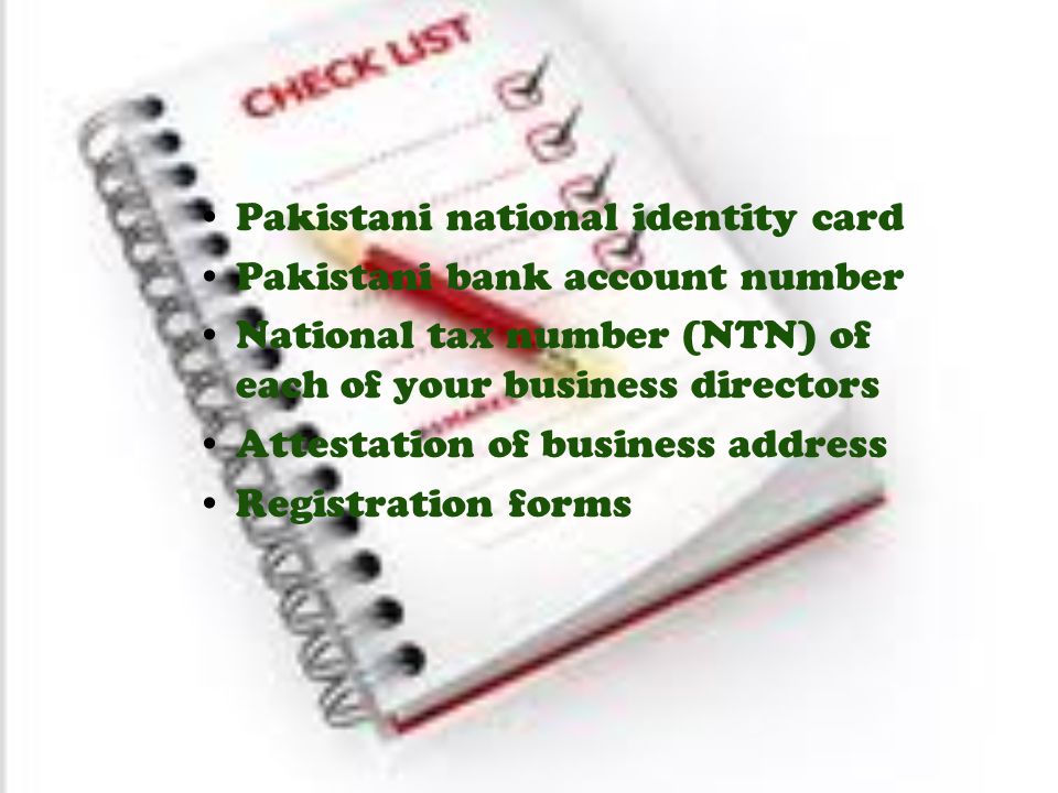 Pakistani national identity card