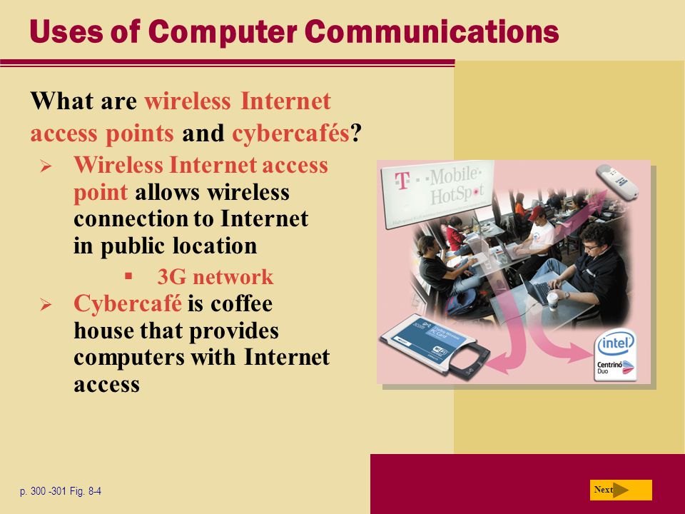 Uses of Computer Communications