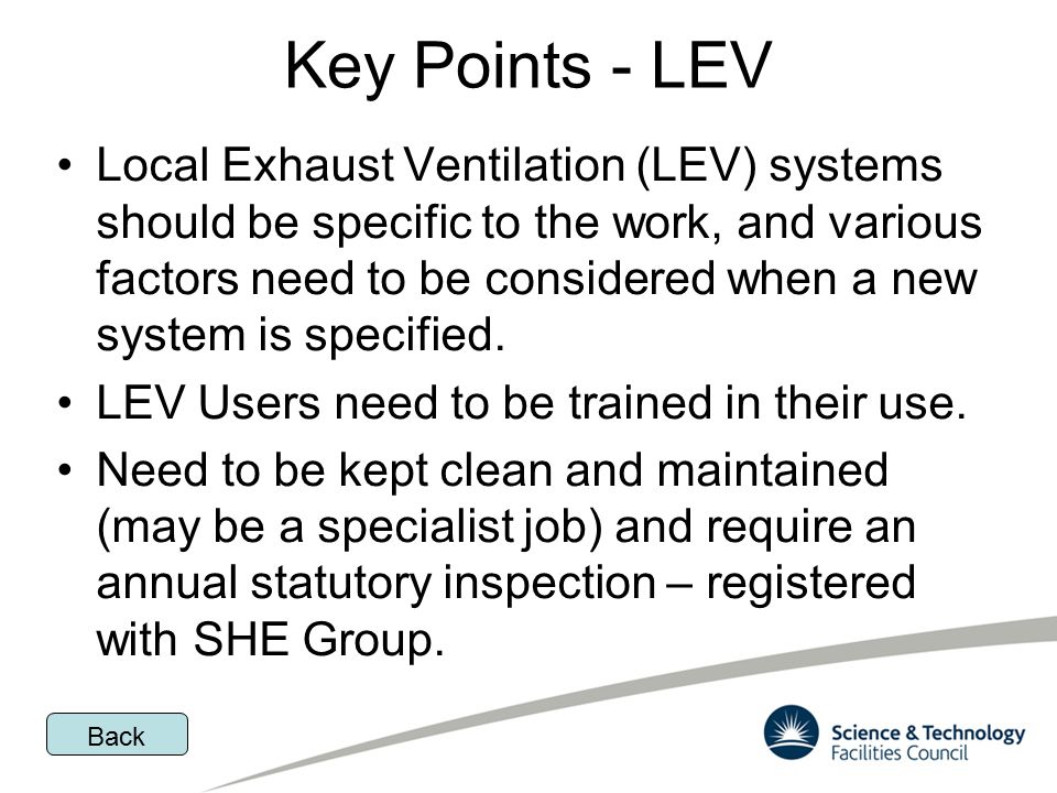 Key Points - LEV