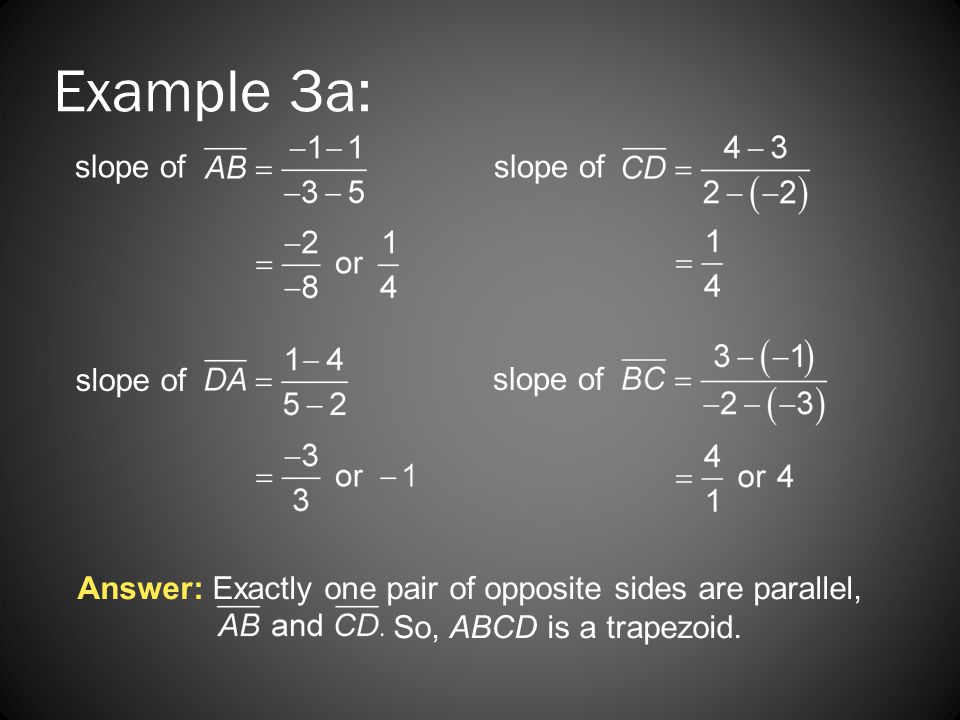 Example 3a: slope of slope of slope of slope of