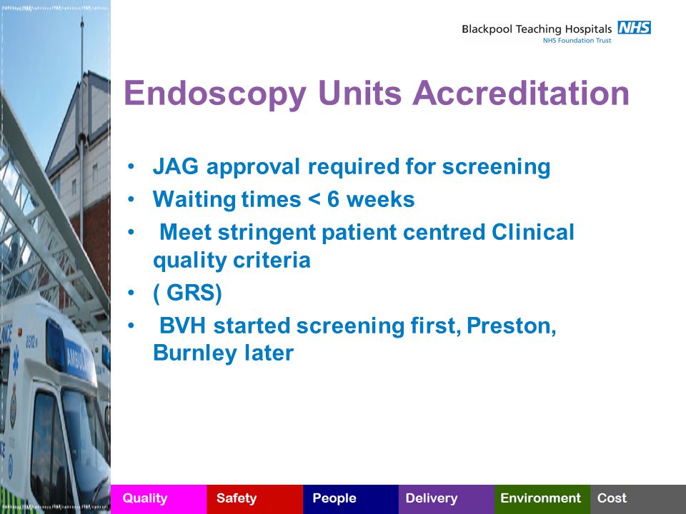 Endoscopy Units Accreditation