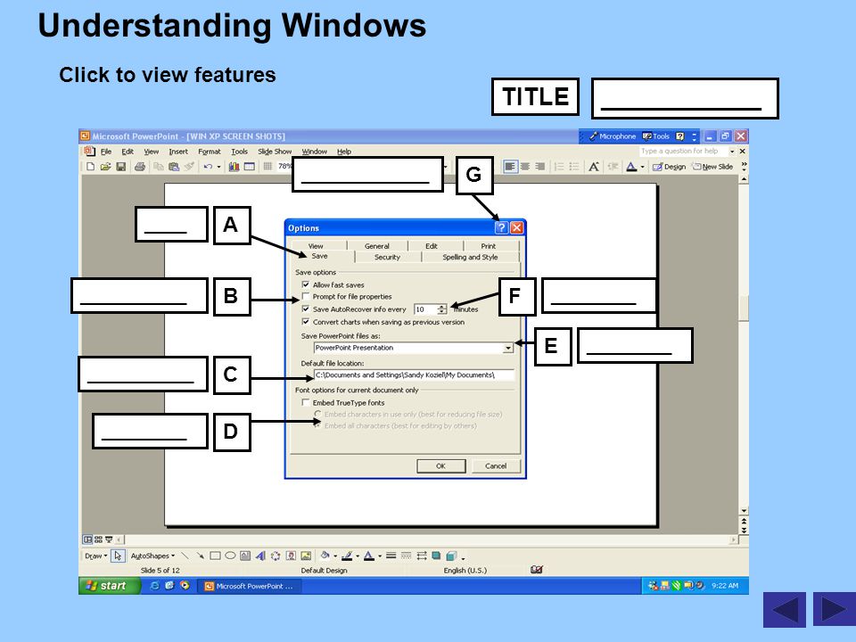 Understanding Windows