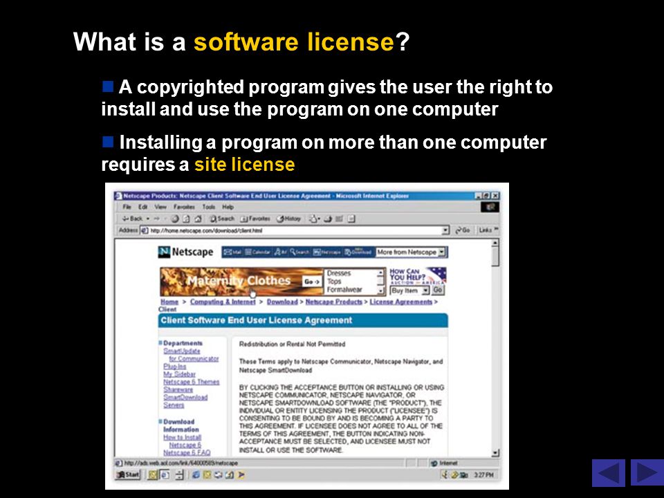 What is a software license