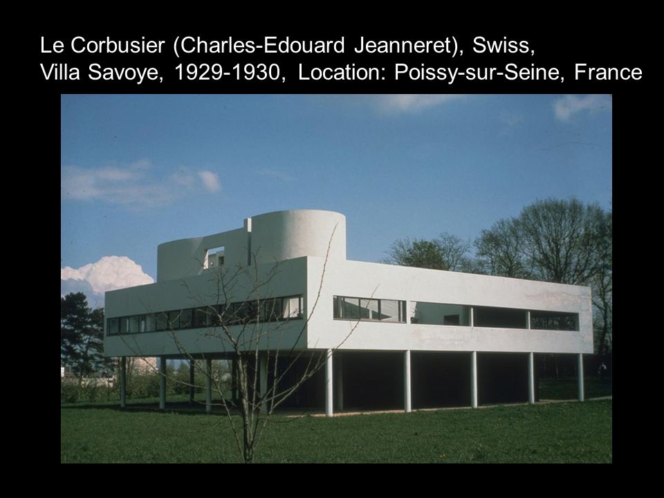 Le Corbusier (Charles-Edouard Jeanneret), Swiss,