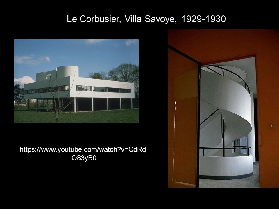 Le Corbusier, Villa Savoye,