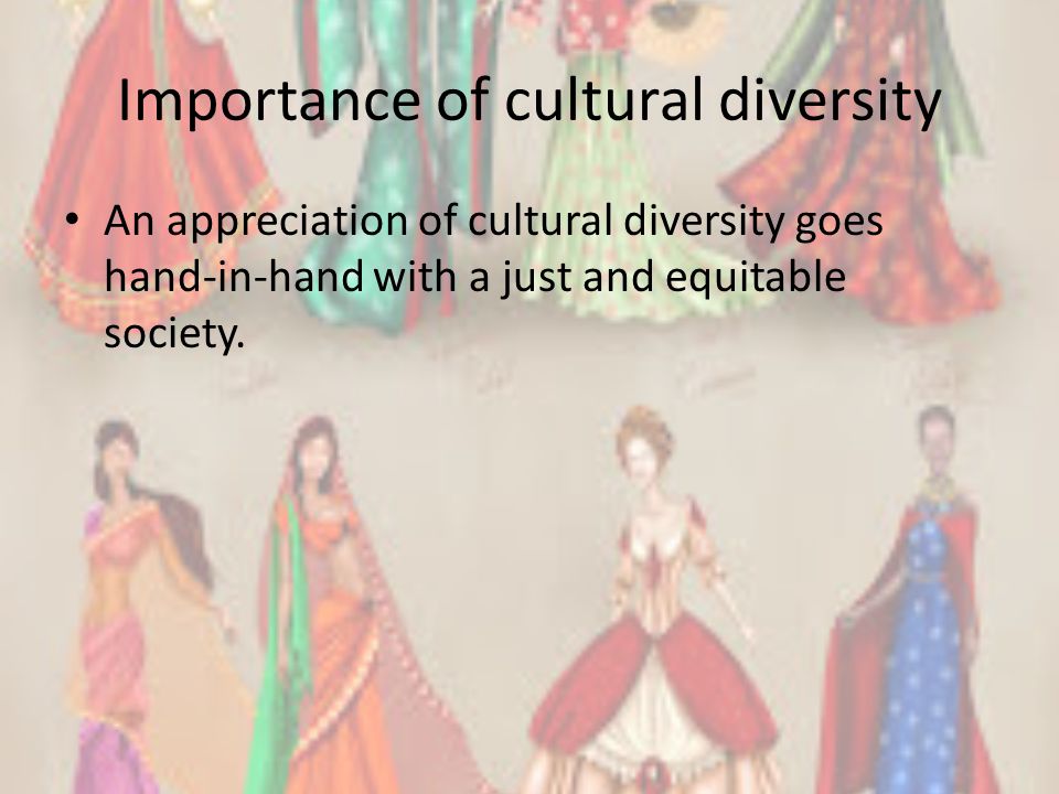 the importance of cultural diversity