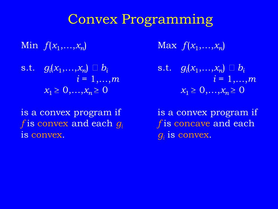 Lecture 9 Nonlinear Programming Models Ppt Video Online Download
