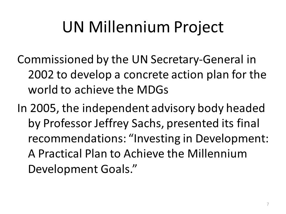 UN Millennium Project