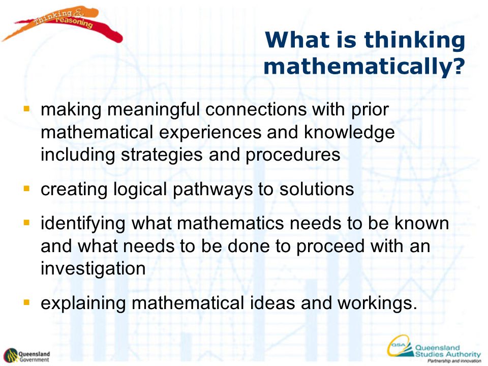 What is thinking mathematically