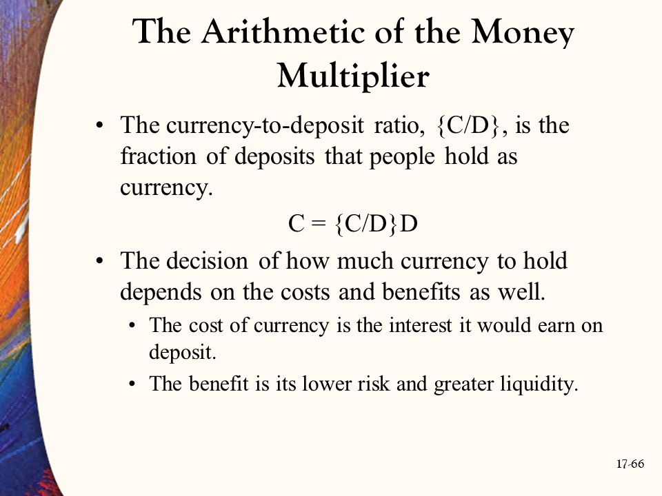 The Arithmetic of the Money Multiplier