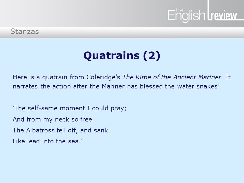 Stanzas Ppt Download