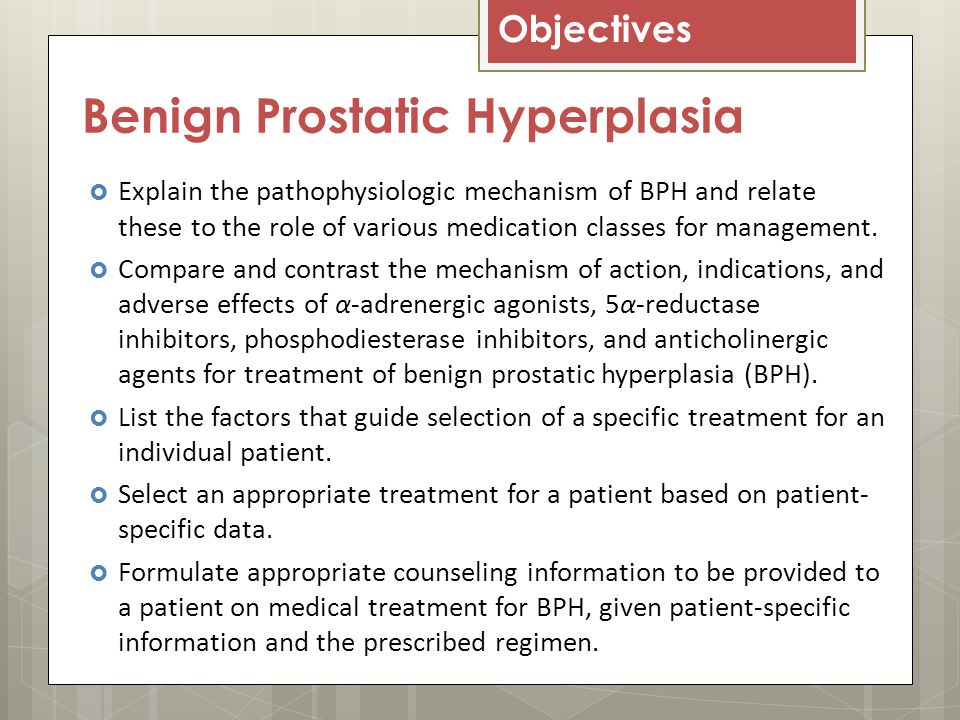 Benign prostatic hyperplasia treatment uptodate Volume (): Issue 12 (Mar )
