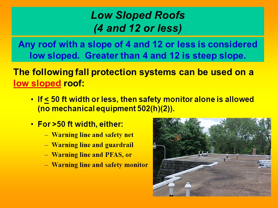 Fall Protection In The Roofing Industry Ppt Video Online Download
