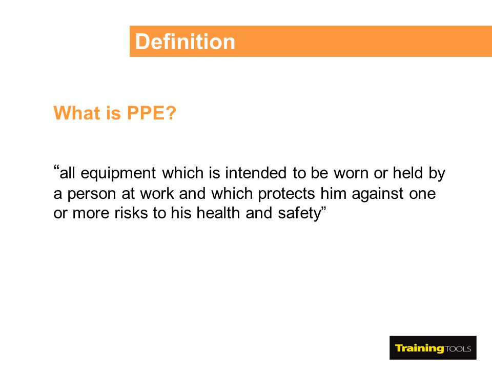 Definition What is PPE