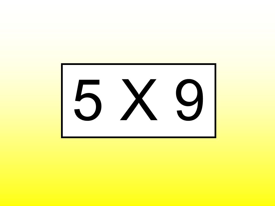 5 X 9