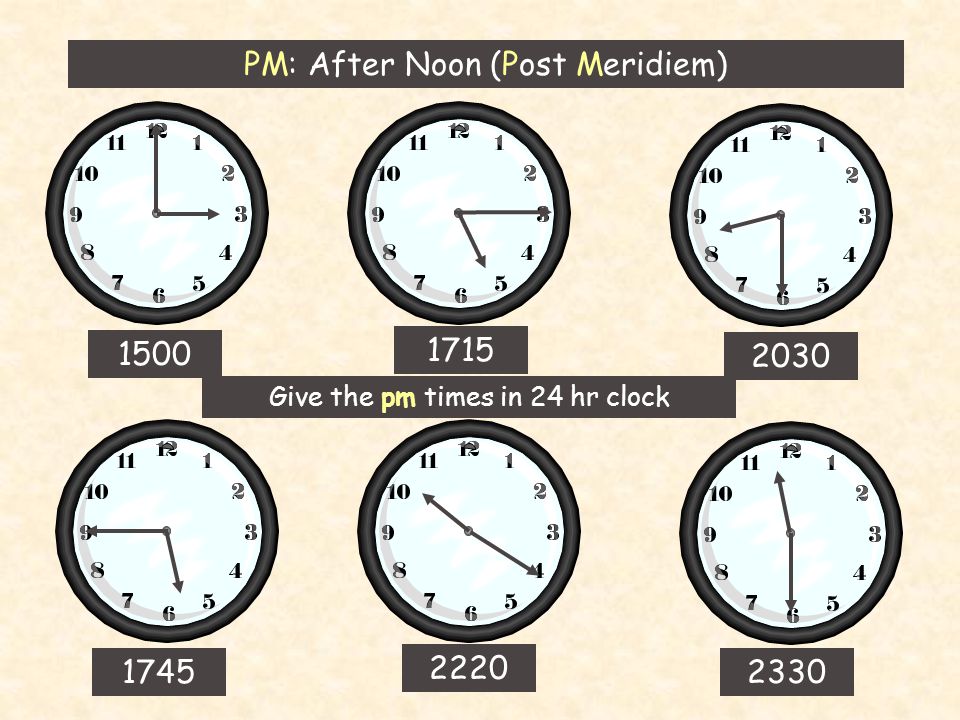 People are only just realising what AM and PM meanAm stands for the Latin  ante meridiem'before midday.PM stands for post meridiem or 'after midday.  you shouldn't call midday 12pm it is 12