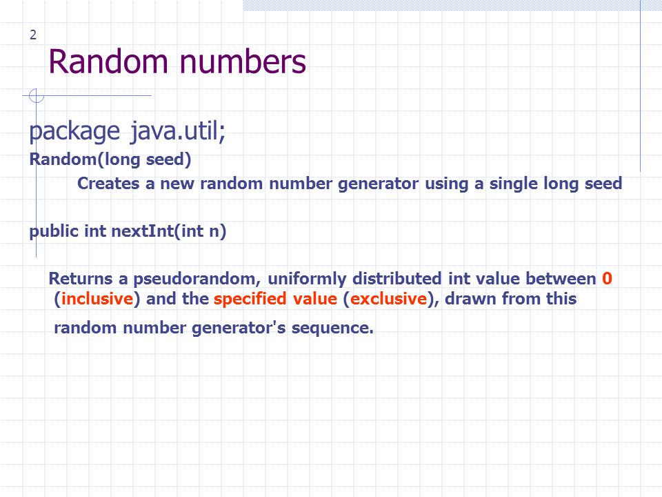 Random Number Generator Java Quantum Computing