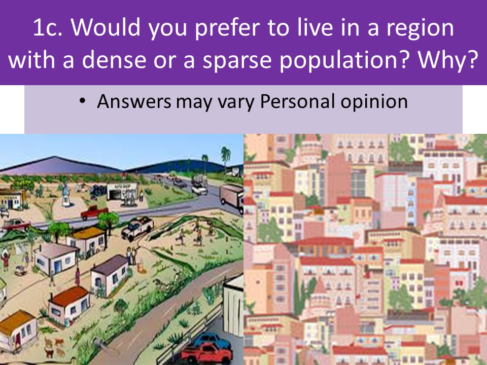 what is sparse population