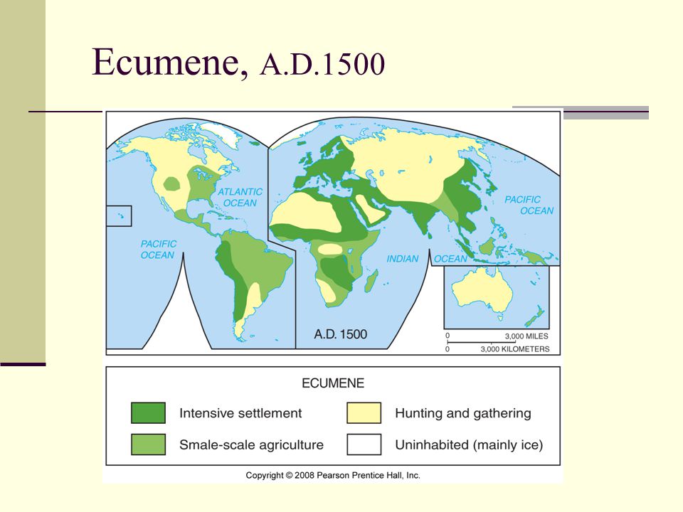 Ecumene, A.D.1500