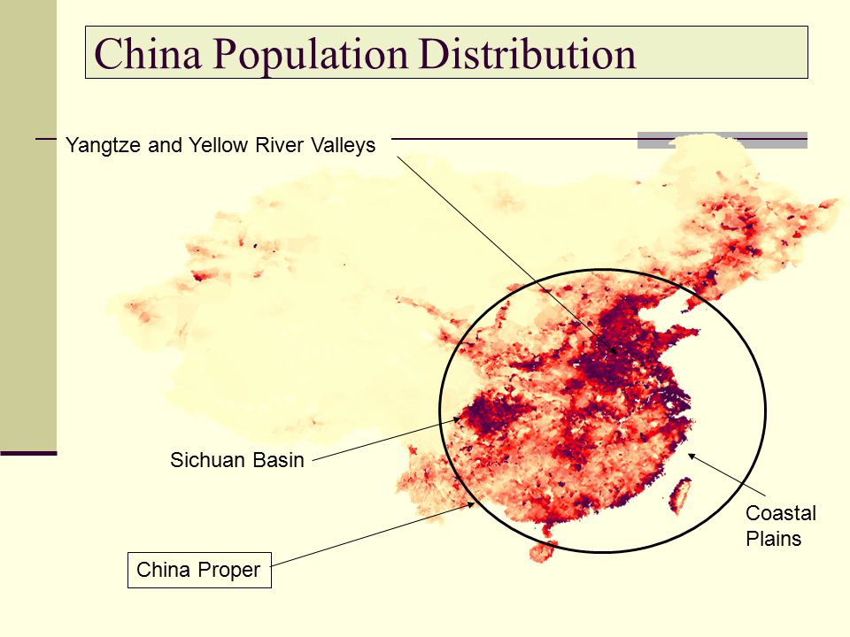 China Population Distribution