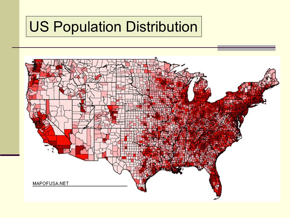 US Population Distribution