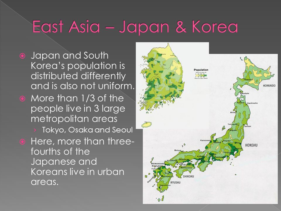 East Asia – Japan & Korea