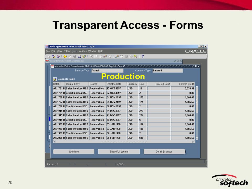 Transparent Access - Forms