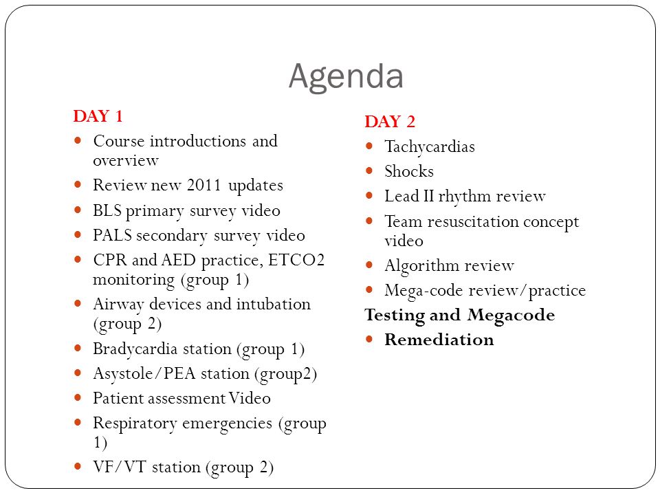 Pediatric Advanced Life Support Ppt Download