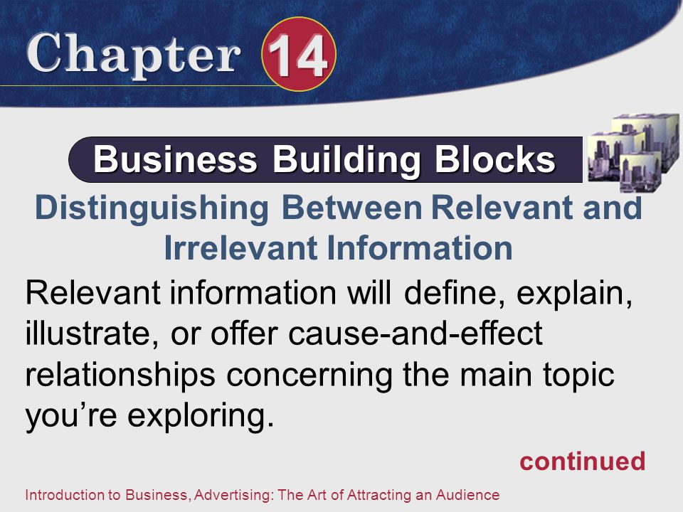 Business Building Blocks
