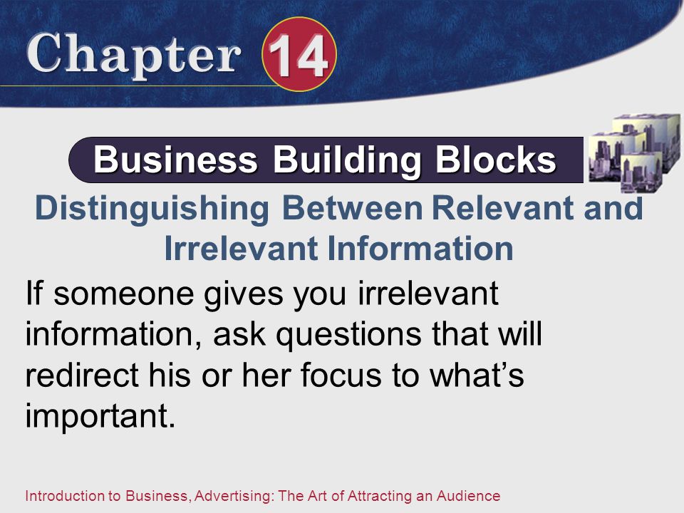 Business Building Blocks