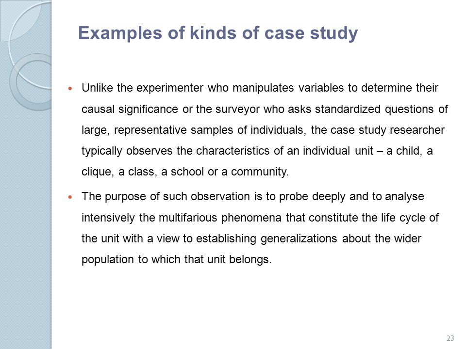 case study meaning