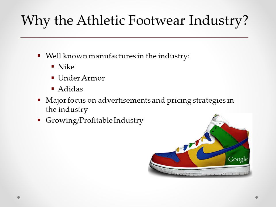 Athletic Footwear Industry - ppt download