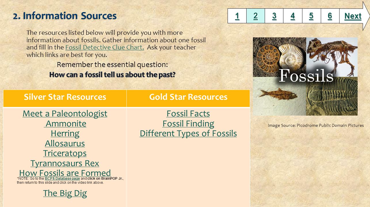 2. Information Sources Silver Star Resources Gold Star Resources