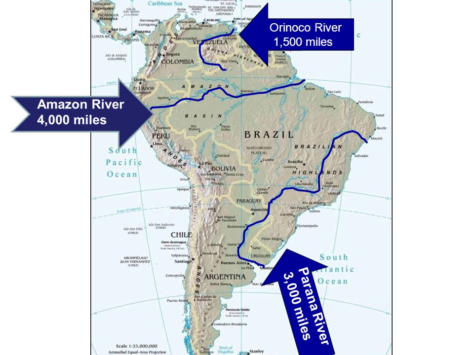 Направление реки ориноко. Река Парагвай на карте Южной Америки. Река Парана на карте Южной Америки. Река Амазонка на карте Южной Америки. Реки Парана и Ориноко на карте.